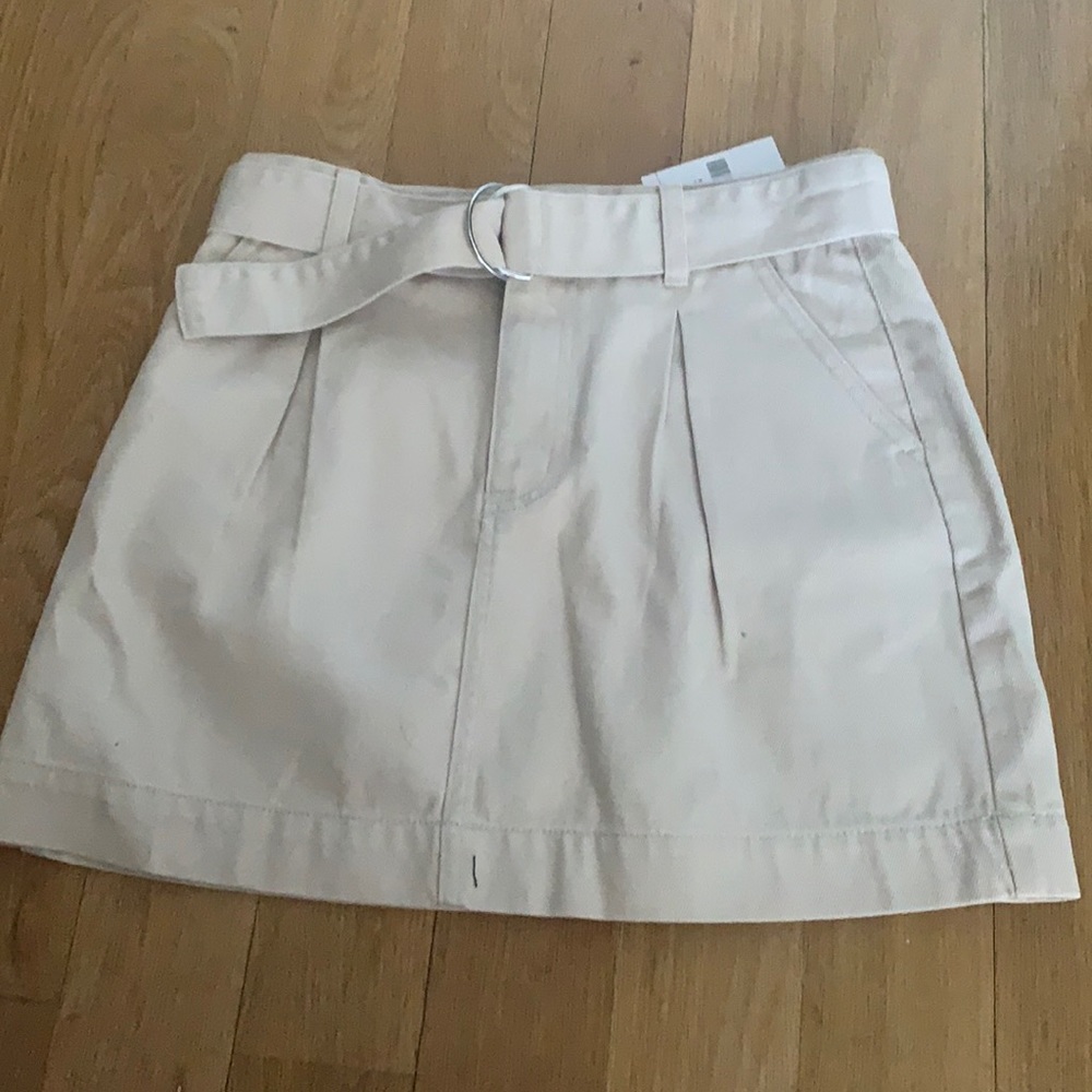 KHAKI SKIRT